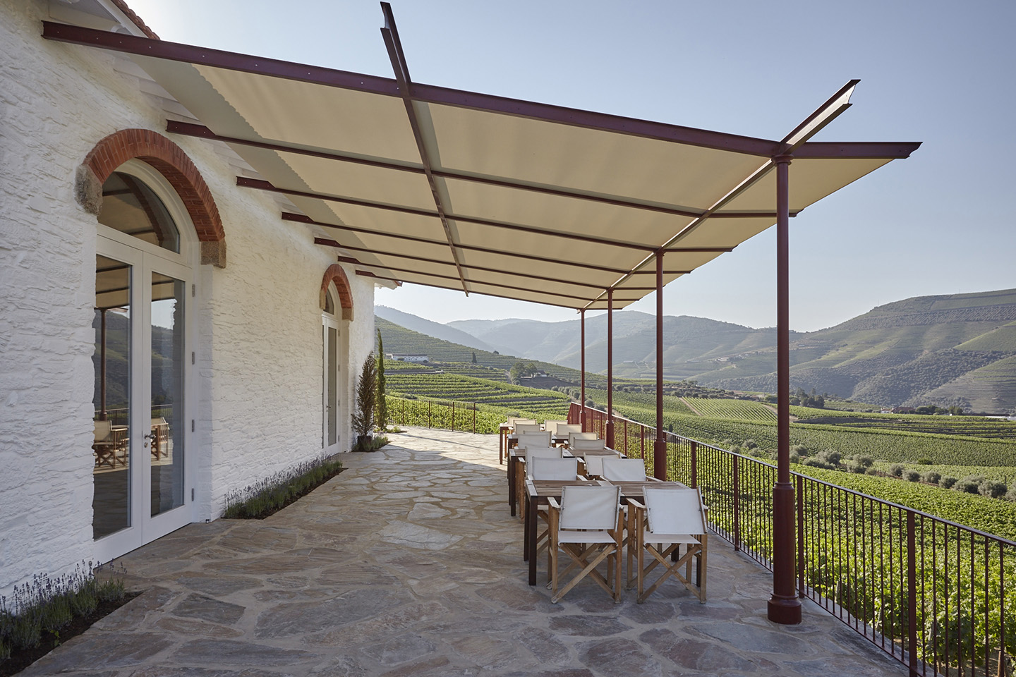 Echo House enjoys commanding views over the surrounding country