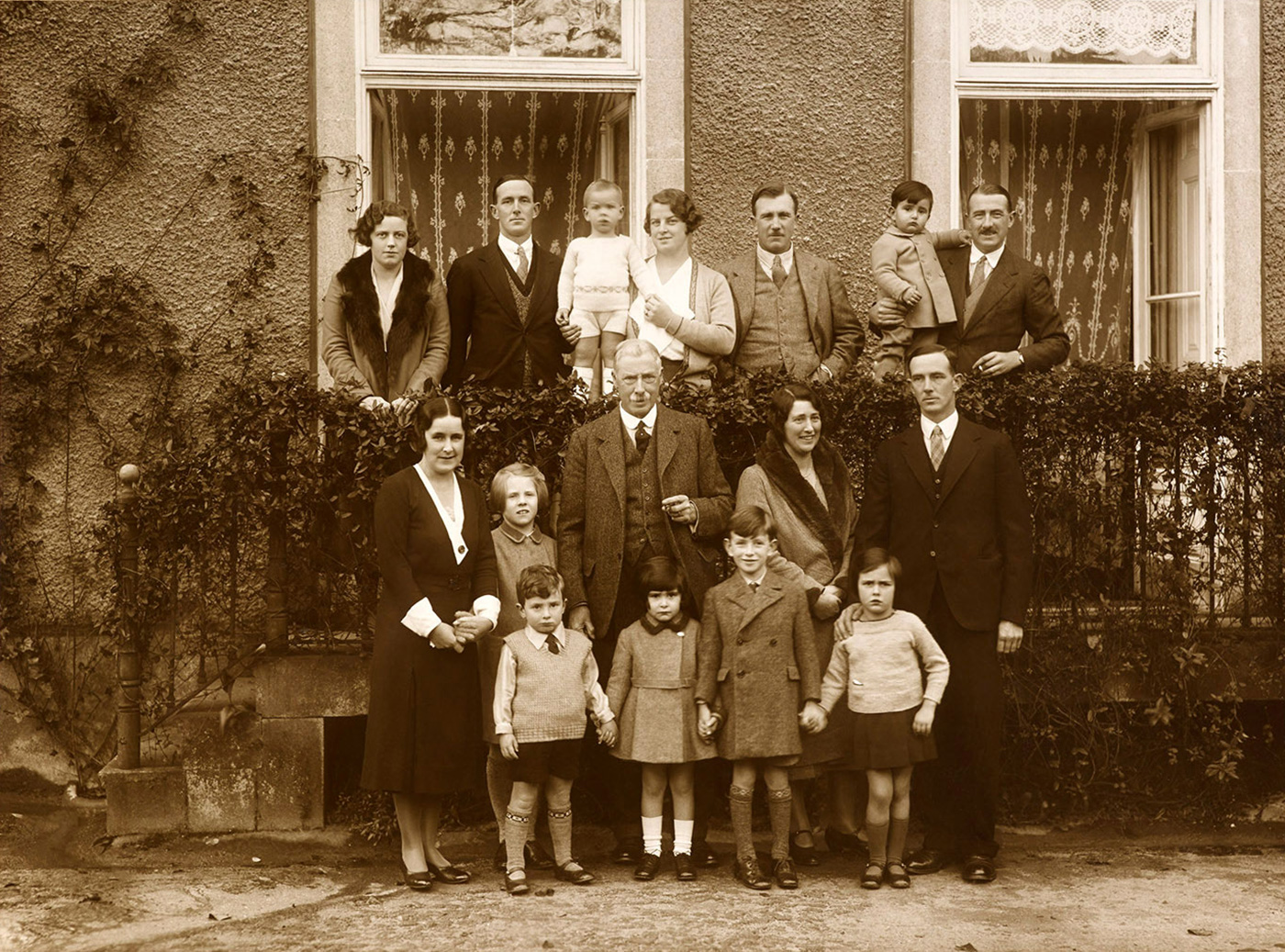 Three generations of Symingtons, 1932