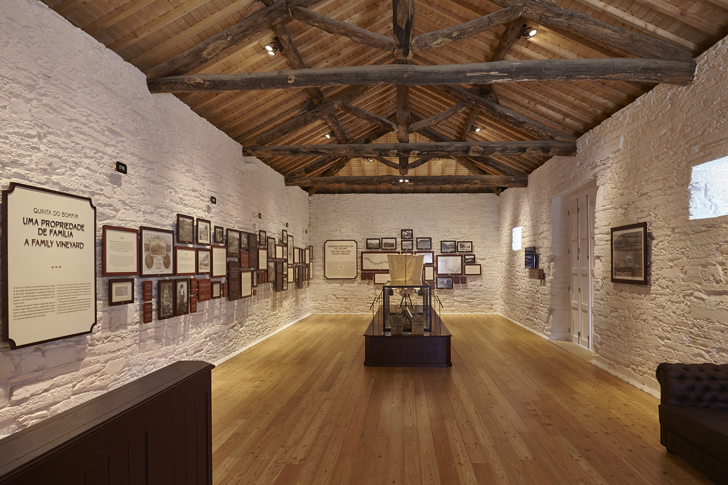 The small museum where the visit begins